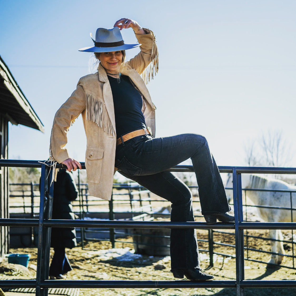 The Suede Fringe Jacket