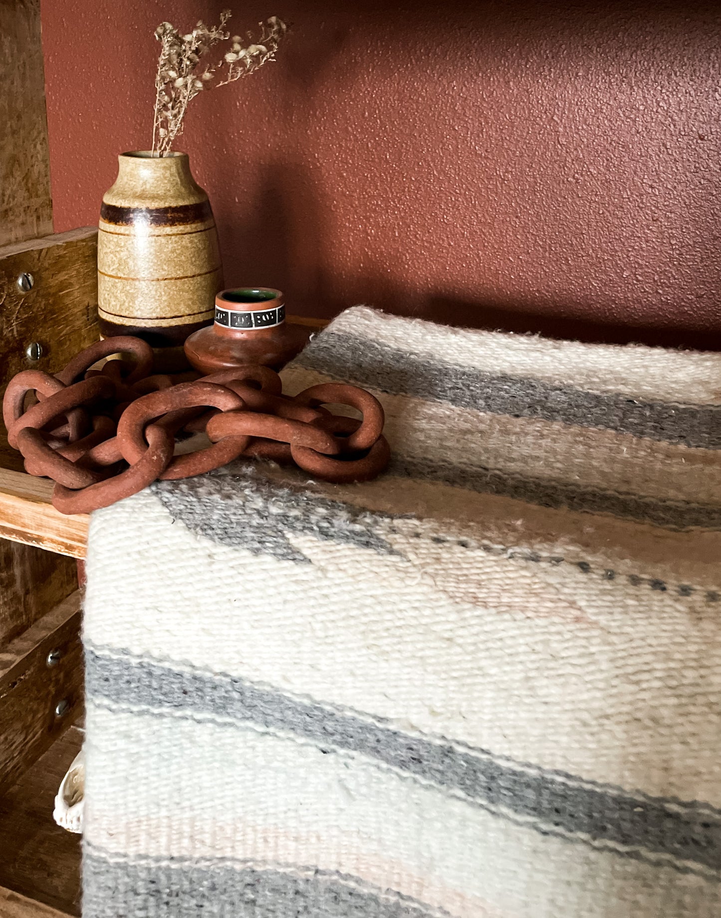 Neutral Southwestern Rug (Small)