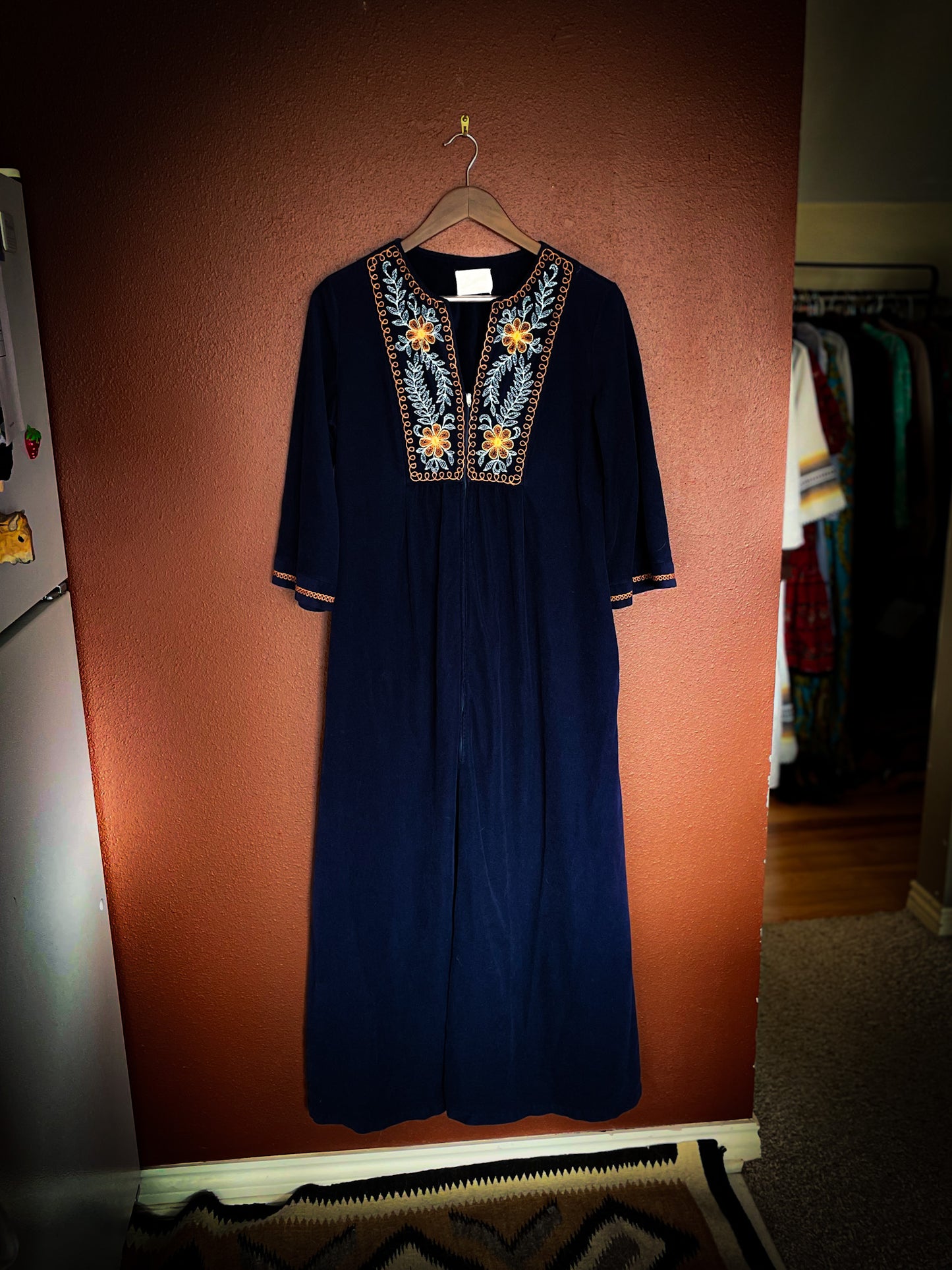 The Navy House Dress