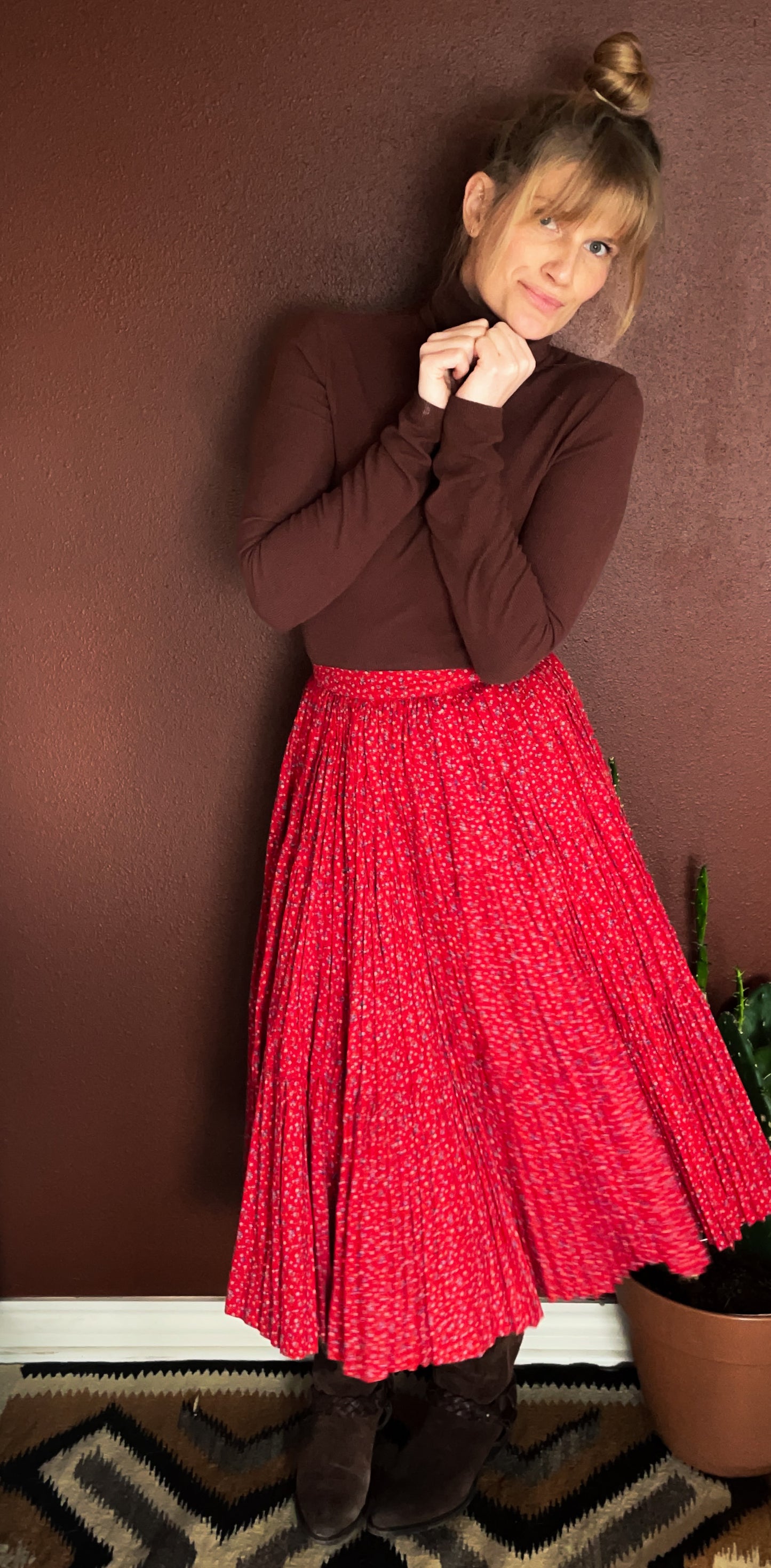 Perfect Prairie Skirt [Red]