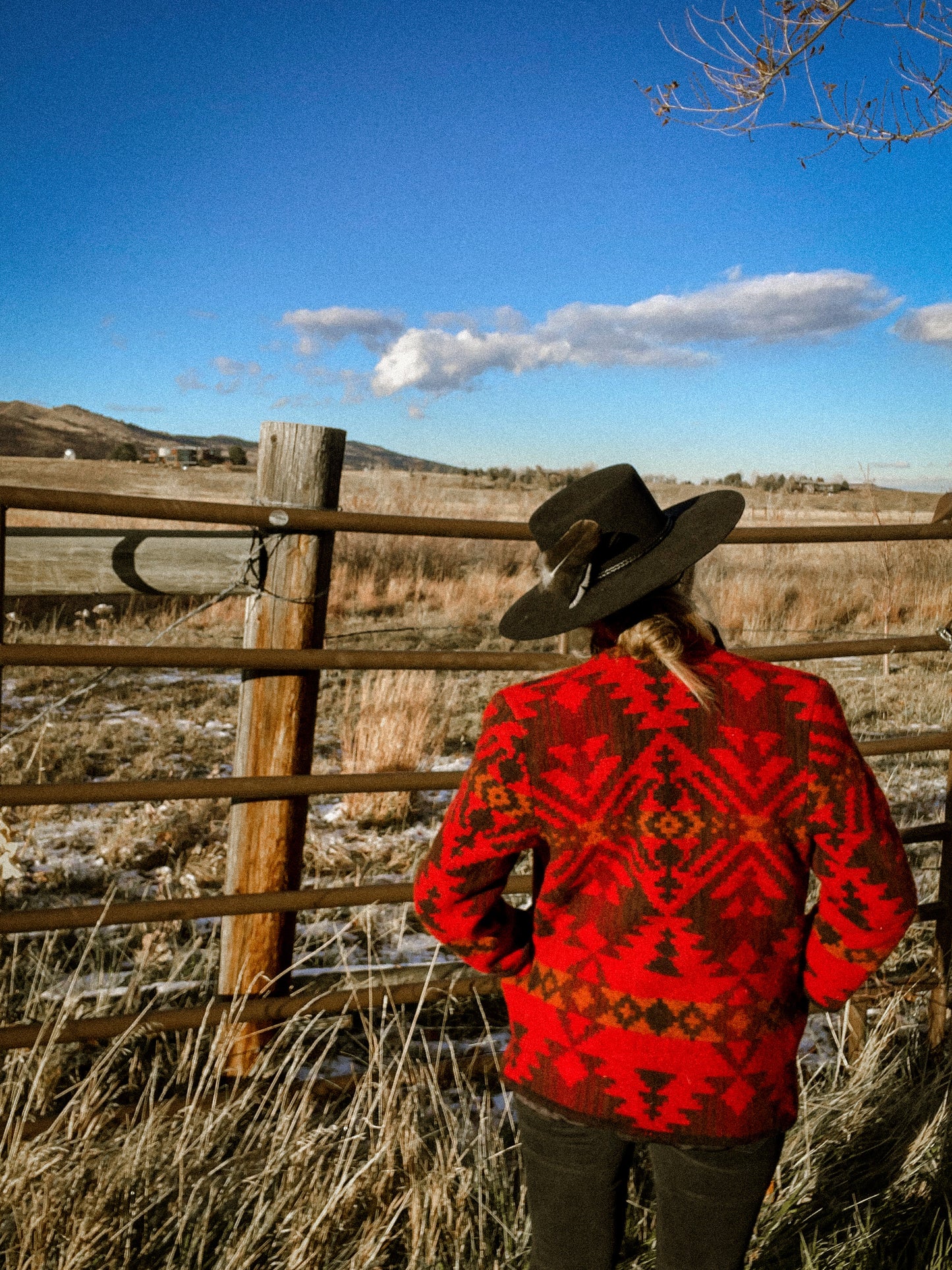 The Red Woolrich Jacket