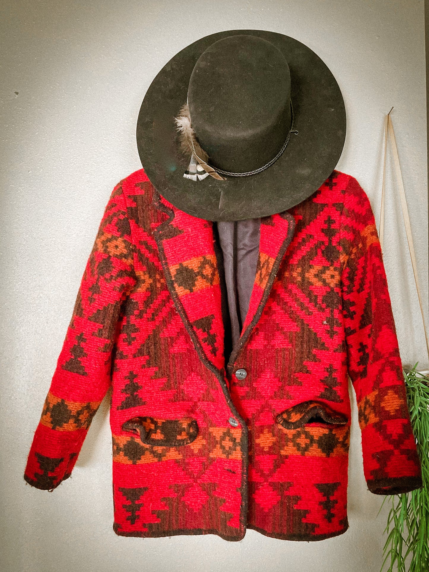 The Red Woolrich Jacket