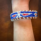 Leather Beaded Thunderbird Bracelet