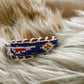 Leather Beaded Thunderbird Bracelet